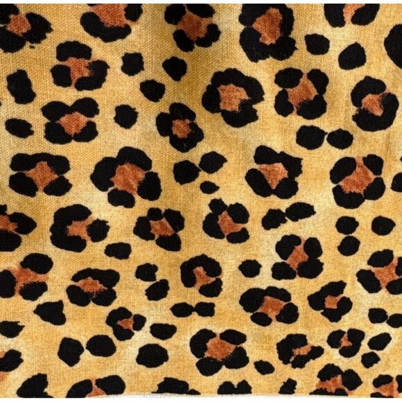 Peaceful Kingdom Leopard Print Fabric 1/2 yard x 40" Cotton Teresa Kogut - Picture 6 of 9